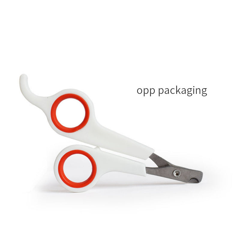 ClipPaws Safety Nail Scissors Overview: Brand new, high quality, low price! Sharp blade specially designed for pets Plastic handle, easy to grasp Product information: Material: durable stainless steel blade, plastic handle Size: 12cm*6cm Weight: 36.00g Pa
