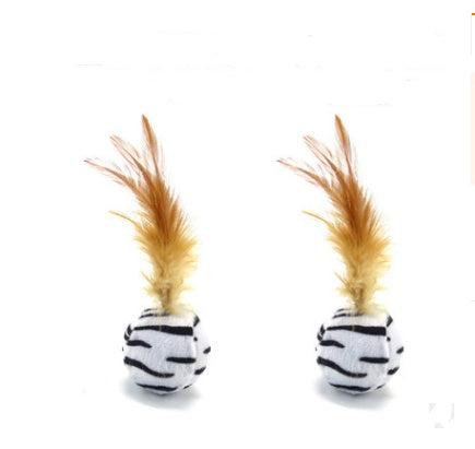 Handmade Wooden Cat Teaser – Fun Stick & Mouse Toy Product name: Solid wood funny cat stick toy Product material: solid wood hemp feather rope bell Feathers & Teasers