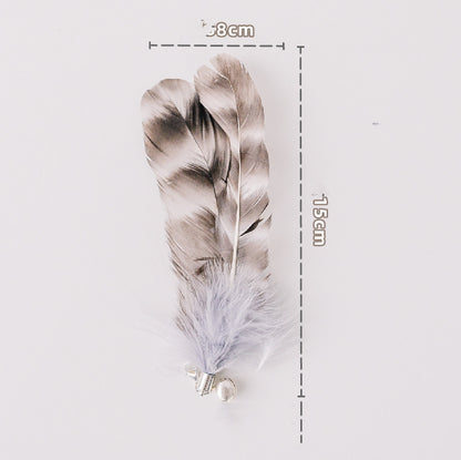 Interactive Cat Wand – Detachable Rod & Sucker Toy Product information: Material: feathers, hardware accessories, suction cups, PVC rods, steel wires Style: simple and stylish Features: funny cat Colour: Picture color Packing list: Funny cat stick*1 Produ