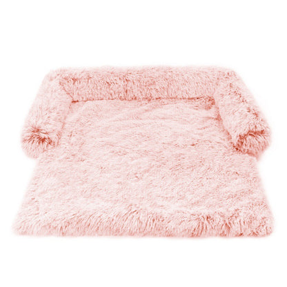 PlushPod™ 2-in-1 Pet Bed Product information: Material: pp cotton Size: s, m, l Color: powder gray coffee Size S M L Outer diameter(L*W*H) 76*73*16cm 90*85*20cm 105*93*20cm Inner diameter(L*W) 56*62cm 65*72cm 76*81cm Features: Long hair Packing list: Dog