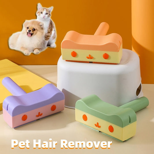 FurSweep™ 2-Way Lint Roller Overview: 1. REUSABLE PET HAIR REMOVER: Simply roll back and forth on the furniture surface, and pick up the pet hair. 2. ONE ROLLER TO CLEAN MOST FURNITURE: The dog hair remover roller can be used on most furniture. 3. CONVENI