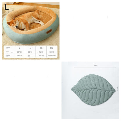 WarmiePaws™ Cozy Bed Product Details: Material: Cotton Product Category: Bed Specifications: M [size 50*40cm] (recommended for pets within 5 catties), L [size 60*45cm] (recommended for pets within 15 catties), XL [size 75*55cm] (recommended for pets withi