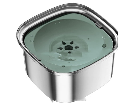 AquaPaw Steel Bowl Product information: Specifications: gray, blue, green, pink, white Applicable occasions for gifts: weddings, parties, others Material: Stainless steel Applicable gift-giving relationship: couples, couples, colleagues, friends, children
