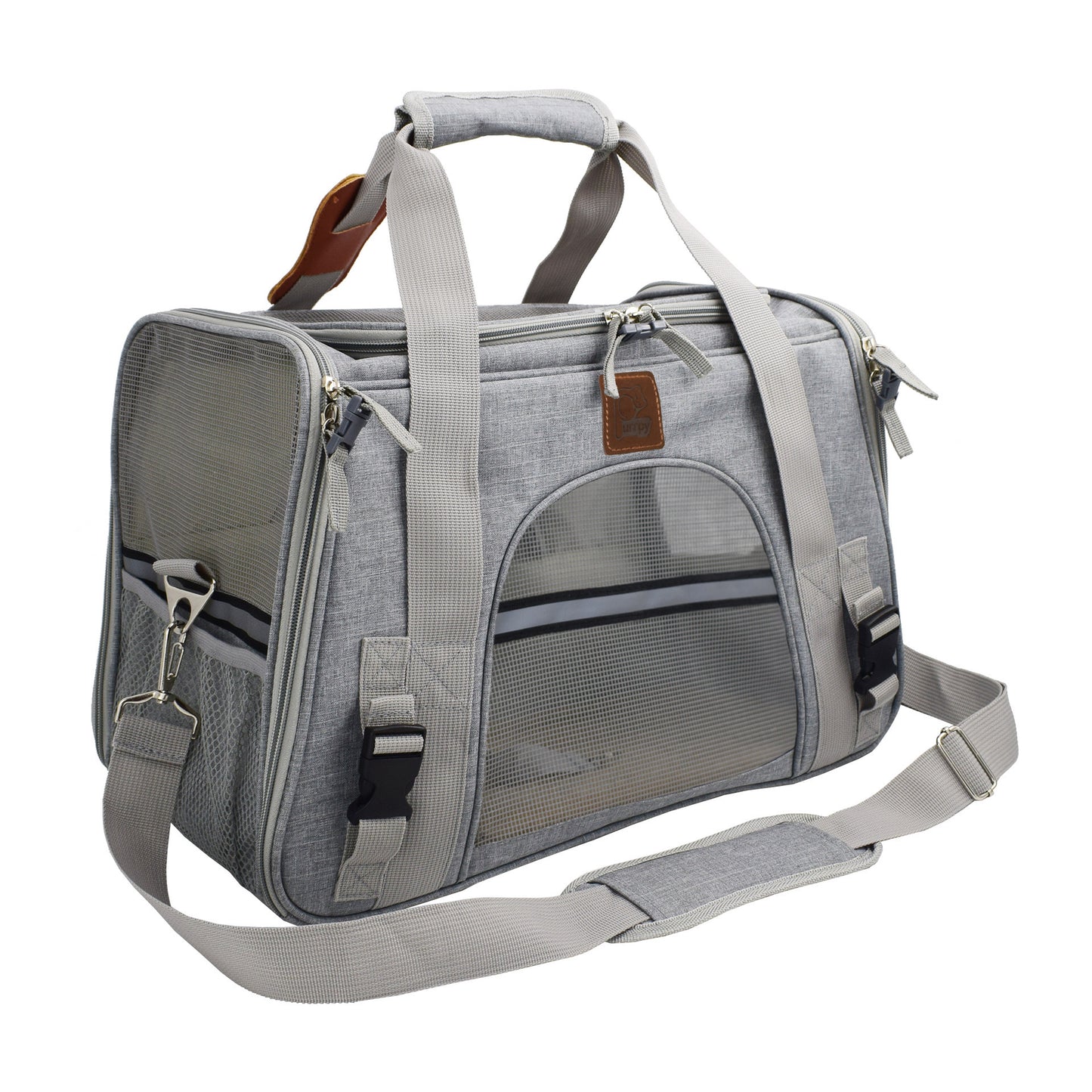 PawRide Car Seat Carrier Material: Oxford cloth Size: Small 45*24*28cm Soft-Sided Carriers