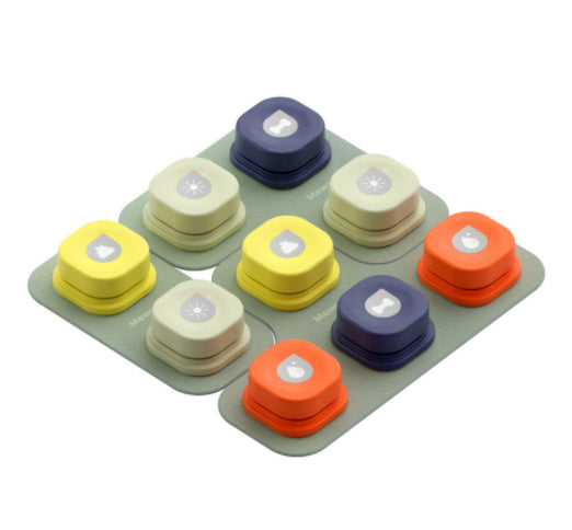 Recordable Pet Talking Buttons – 4 Colors, Fun & Easy Communication Overview: Durable Material: This dog communicator is made of high-quality ABS plastic material, which is environmentally friendly and durable, and you can use it for a long time. Easy to