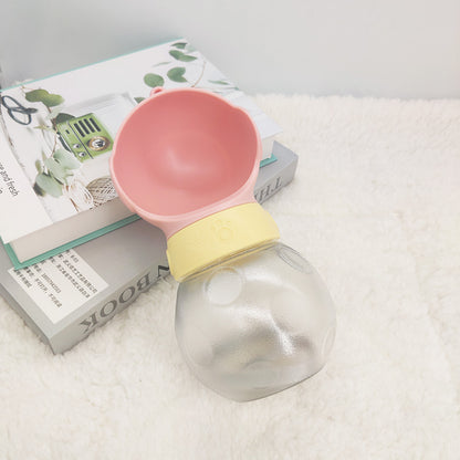 HydroPaw On-the-Go Cup Overview: 1.【Perfect For Small Pets】It can ensure that dogs drink water safely, and it is also suitable for cats, rabbits or other small pets, which perfectly solves the safety problem of drinking water outside. 2.【Portable Dog Wate
