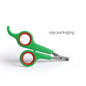 ClipPaws Safety Nail Scissors Overview: Brand new, high quality, low price! Sharp blade specially designed for pets Plastic handle, easy to grasp Product information: Material: durable stainless steel blade, plastic handle Size: 12cm*6cm Weight: 36.00g Pa