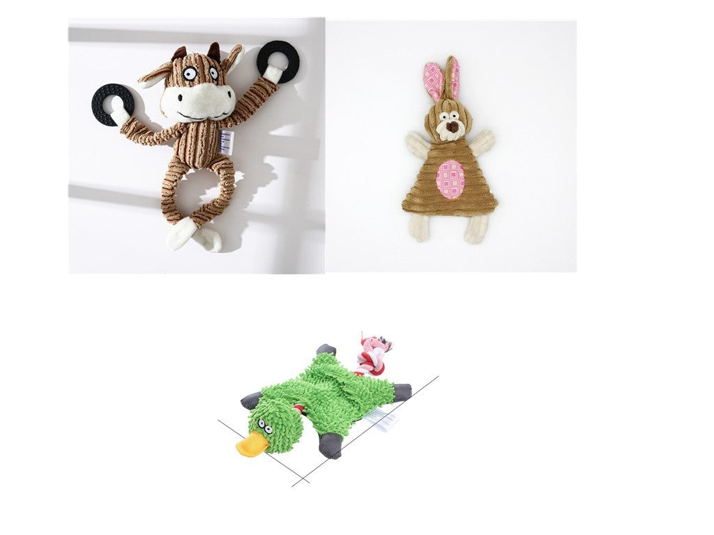 Donkey Plush Chew Toy – Squeaky & Fun for Puppies Overview: 100% brand new and high quality. It's a good gift for your pet. hours of fun for you and your dog. Product Information: Product category: pet toys material: plush Specifications: white, brown, gr