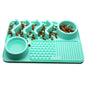 FurSniff Pet Mat Overview: 1. The licking mat is a unique form of pet slow-feeder dog bowl for the dog and puppies. 2. The lick mats have different textures whose design effectively reduces the speed of a pet’s eating 3. It cleans the pet's tongue and pro