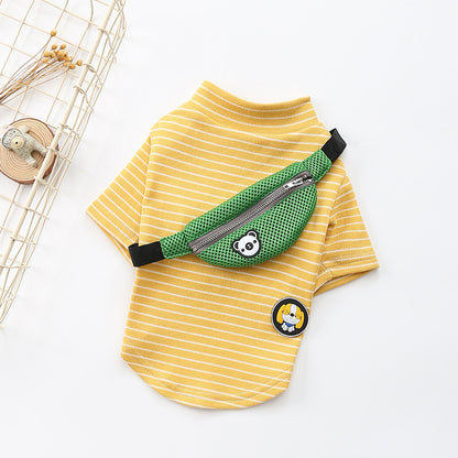 TeddyTrend Dog Shirt Overview: - Exquisite style loved by dogs - Good material, no damage to the skin - Professional design, fit the dog's body Specification: Material: Cotton Product category: Two-legged clothes style: Casual Applicable gender: General S