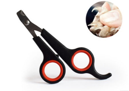 ClipPaws Safety Nail Scissors Overview: Brand new, high quality, low price! Sharp blade specially designed for pets Plastic handle, easy to grasp Product information: Material: durable stainless steel blade, plastic handle Size: 12cm*6cm Weight: 36.00g Pa