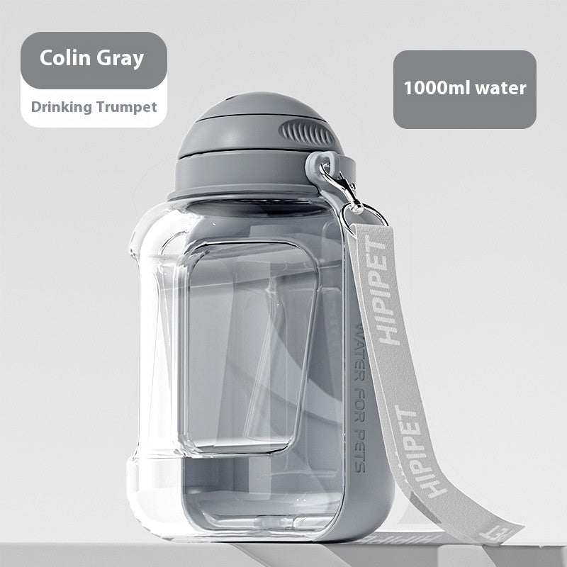 PawSip & Snack Pot 2-in-1 Portable Dog Water & Food Bottle – Hydration On-the-Go Make every walk, hike, or travel adventure with your furry companion easier with our 2-in-1 Dog Water Bottle with Food Container. Designed for convenience, durability, and po