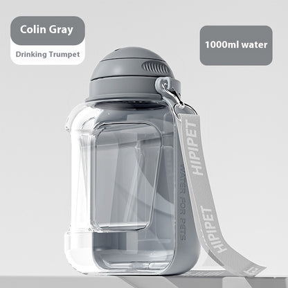 PawSip & Snack Pot 2-in-1 Portable Dog Water & Food Bottle – Hydration On-the-Go Make every walk, hike, or travel adventure with your furry companion easier with our 2-in-1 Dog Water Bottle with Food Container. Designed for convenience, durability, and po