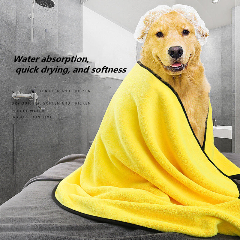 SunnyPaws™ – Quick-Dry Microfiber Dog Towel (Yellow) Note： Our processing time is within 72 hours. Delivery time is normally within a week, which no one can guarantee 100%. So the total time is processing time + delivery time. If the platform you sell on