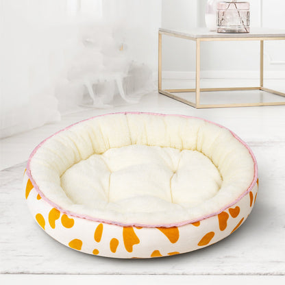 SleepNest™ Washable Pet Bed S-6 catties for dogs and cats M-1 cat-and-dog general purpose L-16 catties for dogs and cats size S M L long length 45 50 56 wide length 40 45 50 unit：cm 1. Asian sizes are 1 to 2 sizes smaller than European and American people