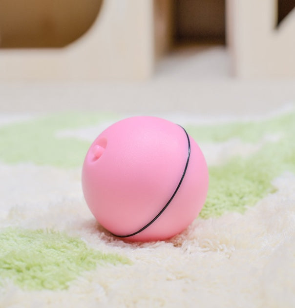 GlowChase Describe: 1. Two color mode design, unique red light mode and colorful light change mode, attract your kitten at any time. This cat toy has bells and feathers, which can stimulate the cat's hunting instinct. 2. Built-in cat's favorite catnip: Th