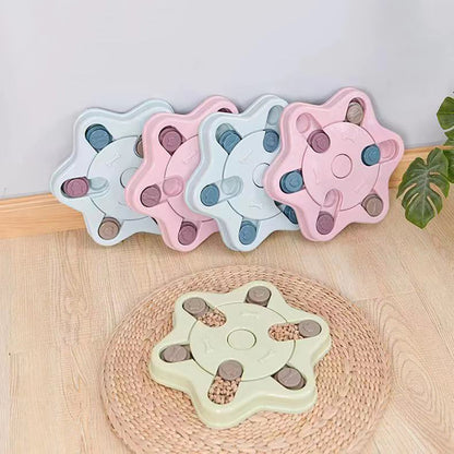 BrainPaw Puzzle Feeder Overview: - Made of safe and non-toxic quality material, it's wear-resistant, resistant to bite, not easy to age. - The pet puzzle feeder toy is easy to clean and durable. - It can slow down feeding to prevent overeating and help to