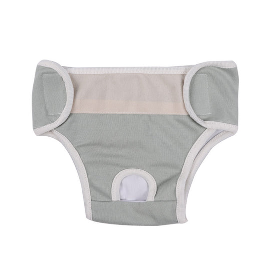 Dog Physical Safety Pants Comfortable Breathable Pure Cotton Product information: Size: S: Waist circumference 24-28cm,M: Waist circumference 26-32cm,L: Waist circumference 30-36cm,XL: Waist circumference 34-40cm, average size Features: breathable and com