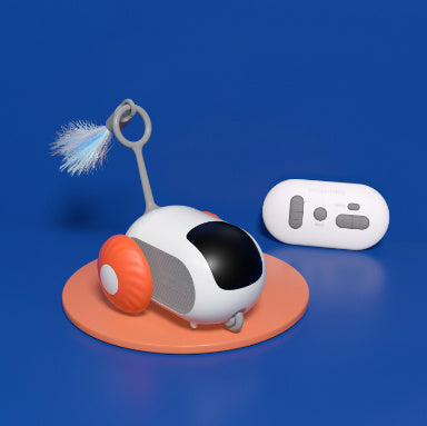 USB Smart Cat Car – Remote Toy for Active Indoor Cats Crazy-Joy Remote Control Car Cat Toy – Hunt, Chase & Play Instincts Unleashed Transform your living room into a feline playground with the Crazy-Joy Car, the ultimate interactive toy that taps into you