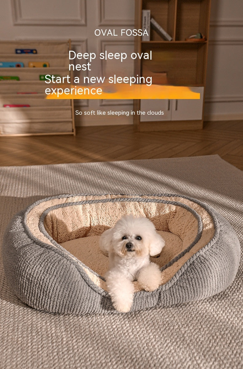 SnugNest™ – All-Season Bed for Small & Medium Dogs Treat your pup to year-round comfort with the SnugNest™ All-Season Dog Bed – specially designed for small and medium-sized dogs who love to relax in style. ️ 4-Season Versatility: Breathable for summer, w