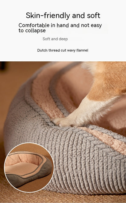 SnugNest™ – All-Season Bed for Small & Medium Dogs Treat your pup to year-round comfort with the SnugNest™ All-Season Dog Bed – specially designed for small and medium-sized dogs who love to relax in style. ️ 4-Season Versatility: Breathable for summer, w