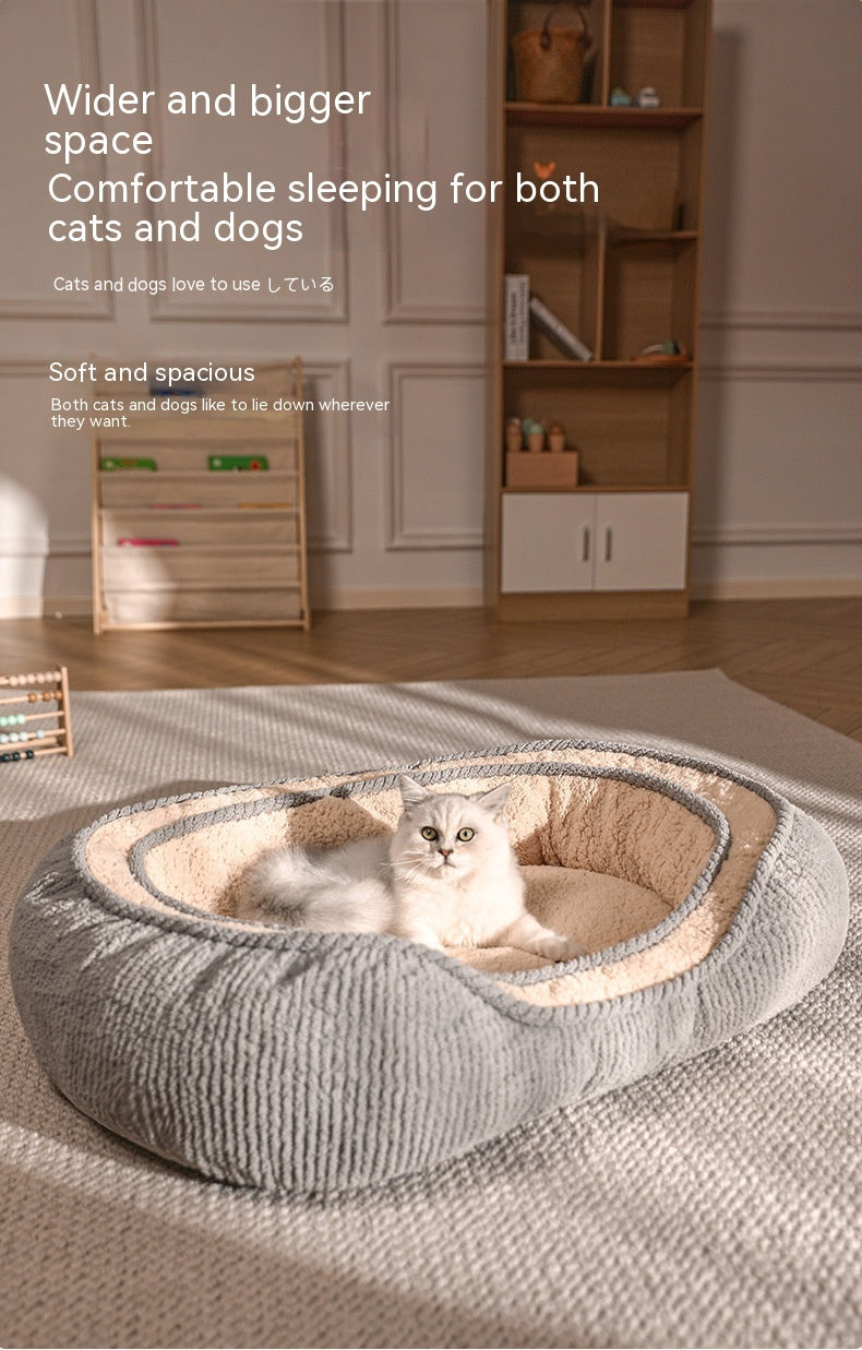 SnugNest™ – All-Season Bed for Small & Medium Dogs Treat your pup to year-round comfort with the SnugNest™ All-Season Dog Bed – specially designed for small and medium-sized dogs who love to relax in style. ️ 4-Season Versatility: Breathable for summer, w