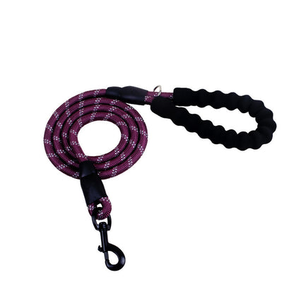 PacePup Overview: - Foam handle, experience walking dog easily - Sewing with herringbone car encryption needle, more robust and safe to walk the dog - Encrypted imitation nylon reflective anti-skid handle - Electrophoresis black hooks are made of zinc all