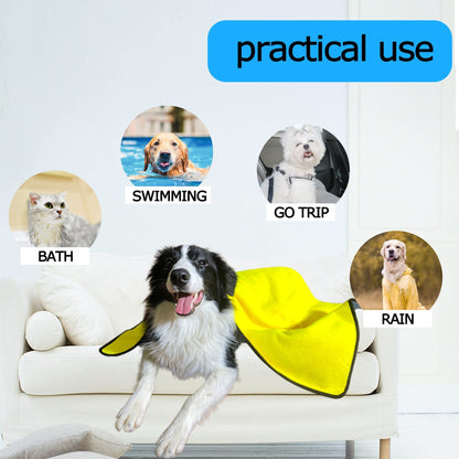 SunnyPaws™ – Quick-Dry Microfiber Dog Towel (Yellow) Note： Our processing time is within 72 hours. Delivery time is normally within a week, which no one can guarantee 100%. So the total time is processing time + delivery time. If the platform you sell on