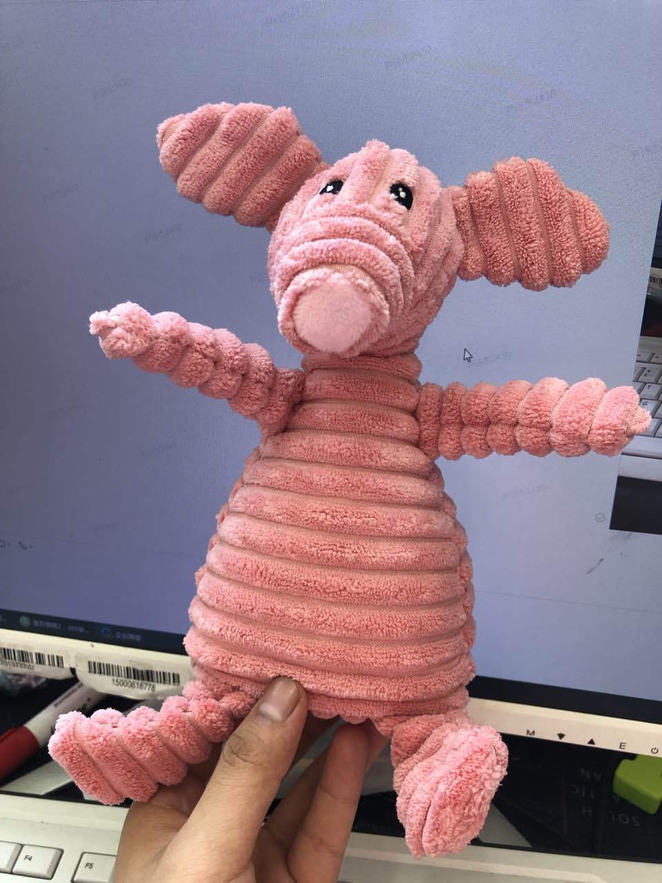 Interactive Animal Plush – Chew & Clean Toy for Dogs Overview: 100% Brand new and high quality. Animal design, cute, beautiful and attractive. Made of non-toxic high-quality corduroy fabric material, bite-resistant, soft, durable and 100% safe. The soft m