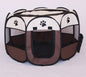 QuickPaw Pet Enclosure Specifications: Highly recommended Material: 600D oxford Cloth+ Mesh Highlights: Great for outdoor dogs Waterproof Breathable anti-mosquito Scratch resistance Detachable skylight Note: 1、About 2CM error is allowed due to manual meas