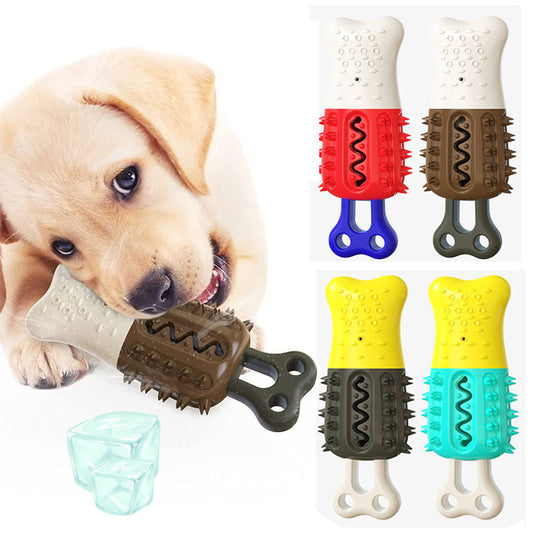ChillChew – Summer Cooling & Dental Toy for Pets Overview: This product is a multifunctional pet dog toy,which integrates many functions such as cooling and quenching thirst,grinding and cleaning teeth,and improving intelligence.Multiple designs can attra