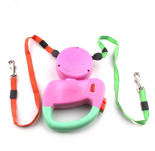 TwinTrek Overview 1.Packing: sucking plastic and self-sealing bag 2.Accessories: the basic accessories are cab been buckle 3.Usage: this product allows you to freely control your dog's free activity space while you control your pet dog. You can enjoy the