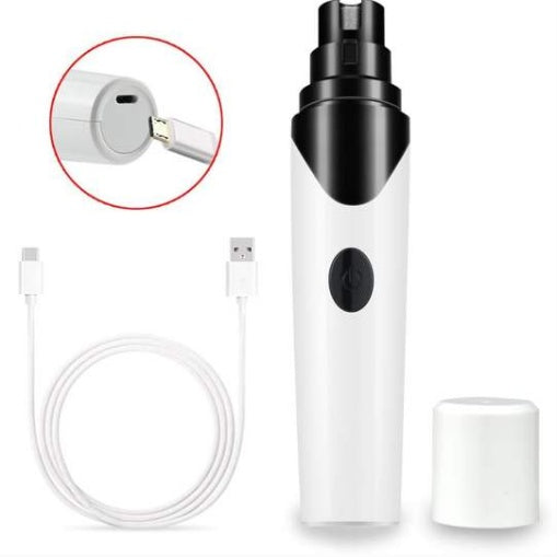 NailWhirl™ Electric Pet Trimmer Overview: Low Vibration and Low Noise - This Pet Nail Grinder is equipped with a super mute motor but powerful. It gently removes thin layers of the nail with low noise and low vibration, so that sensitive pets will be happ