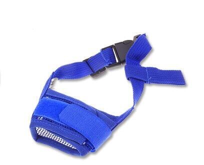 EasyFit Dog Muzzle Product information: Product name: nylon gauze breathable mouth cover Product material: high quality nylon fabric Product color: red pink blue purple black Product size: S is suitable for mouth around 12-15cm M fits mouth around 14-20cm