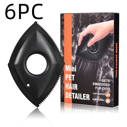 FurLift Pro Remover Tool Overview: 1. Four Cleaning Modes: This hair remover has 4 modes with different densities. You can switch the mode according to the number and length of pet hair to achieve the best cleaning effect. 2. Washable and Reusable: Don＇t