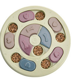 BrainPaw Puzzle Feeder Overview: - Made of safe and non-toxic quality material, it's wear-resistant, resistant to bite, not easy to age. - The pet puzzle feeder toy is easy to clean and durable. - It can slow down feeding to prevent overeating and help to