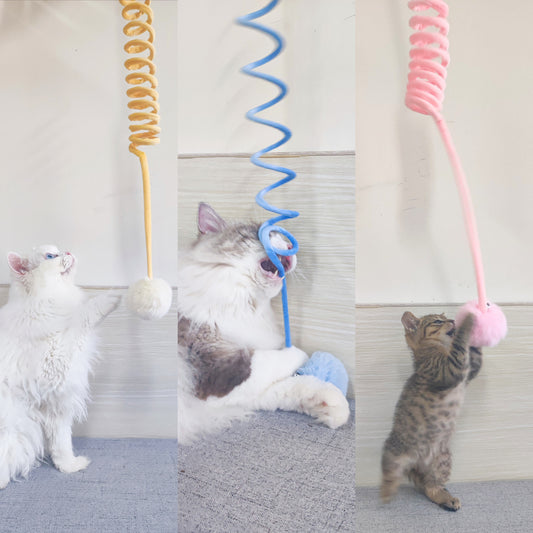 PawPop – Rabbit Fur Ball Toy for Playful Cats Overview: 1. Simply give this ball to your cat and you are good to go! 2. This cat toy stimulates your cat's instinct to hunt, and reduces obesity, boredom, and depression with increased exercise; 3. Soft and