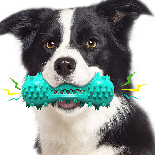 CornChew Molar Stick – Tough & Tasty Dog Toy Product information: Material: plastic Weight: 120g Dimensions: 111x56mm Specifications: Corn molar stick Type: Dog toy Corn simulation model dog toothbrush, newly designed pet molar channel, can have a better