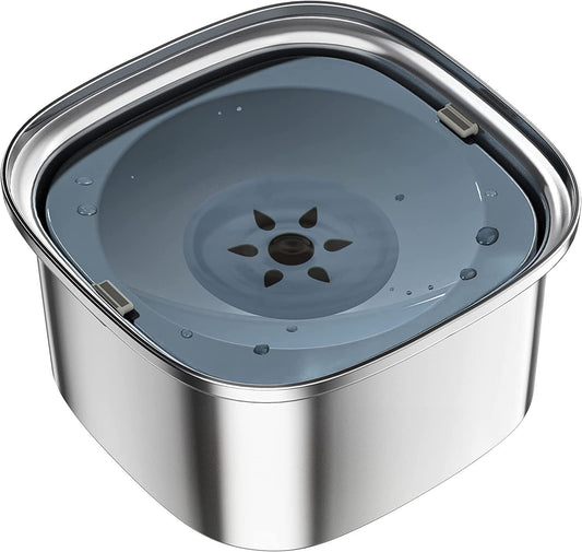 AquaPaw Steel Bowl Product information: Specifications: gray, blue, green, pink, white Applicable occasions for gifts: weddings, parties, others Material: Stainless steel Applicable gift-giving relationship: couples, couples, colleagues, friends, children