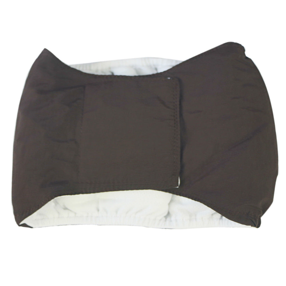 Pet-specific Dog Physiological Belt Diaper Product information : Material: Cotton Product Category: Physiological Pants Color: black, brown, red, yellow, green, gray, light purple Size Information: Size : XS(27g), S(31g), M(44g), L(57g), XL(68g) Packing l