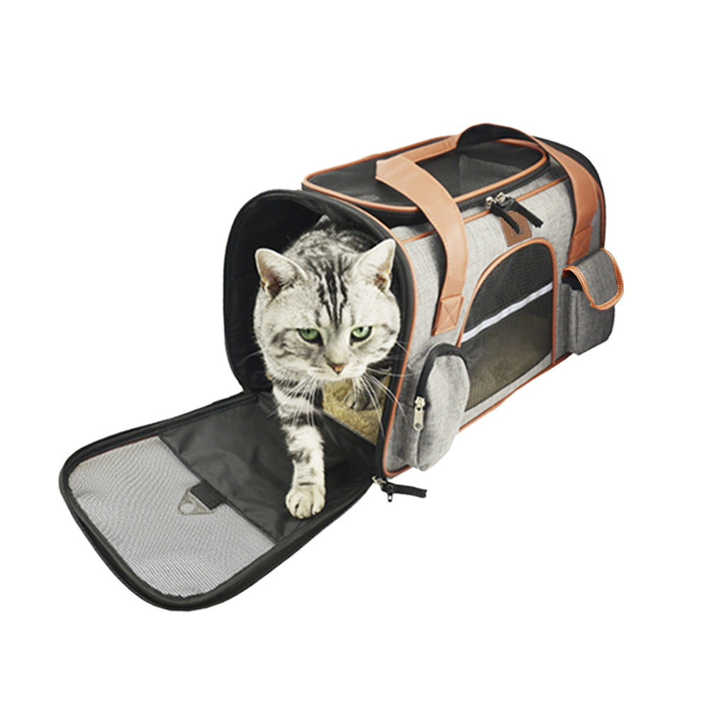 PawRide Car Seat Carrier Material: Oxford cloth Size: Small 45*24*28cm Soft-Sided Carriers