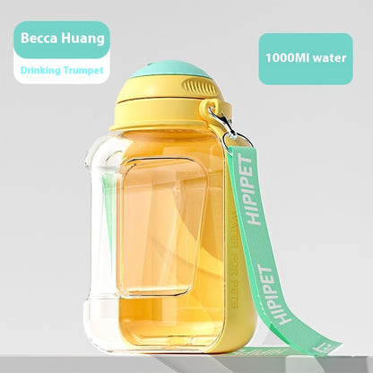 PawSip & Snack Pot 2-in-1 Portable Dog Water & Food Bottle – Hydration On-the-Go Make every walk, hike, or travel adventure with your furry companion easier with our 2-in-1 Dog Water Bottle with Food Container. Designed for convenience, durability, and po