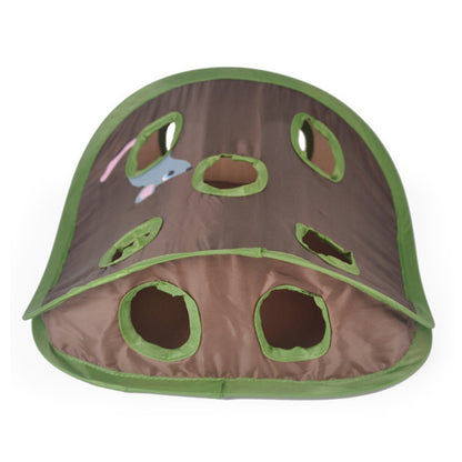 PawMaze Overview: 1. Designed with a ball and mouse tucked away inside, the nine-hole interactive cat toys increase your cat's curiosity, it will have a lot of fun poking at the mouse & ball inside. Great for multiple cats 2. These cat toys will also stim
