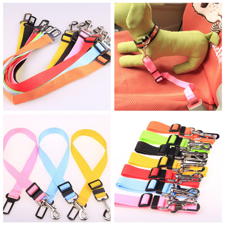 SureGrip Dog Strap Keep Your Pet Safe and Secure While You Drive! ✔️ Key Benefits: Simple & Quick to Use Just clip one end of the seatbelt to your pet’s harness, and snap the other into your car’s seatbelt buckle—just like a regular seatbelt! Its adjustab