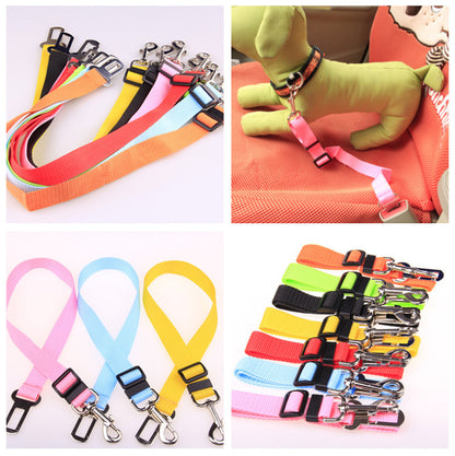 SureGrip Dog Strap Keep Your Pet Safe and Secure While You Drive! ✔️ Key Benefits: Simple & Quick to Use Just clip one end of the seatbelt to your pet’s harness, and snap the other into your car’s seatbelt buckle—just like a regular seatbelt! Its adjustab