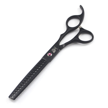 SnipMate™ Pet Hair Cutter Purpose: Beauty Shape: straight Material: Stainless steel Surface treatment: fine polishing Package list: 7.0-inch hand shaped straight+7.0-inch curved+6.5-inch dense teeth+7.0-inch fishbone teeth+comb+hemostatic forceps Pet Groo