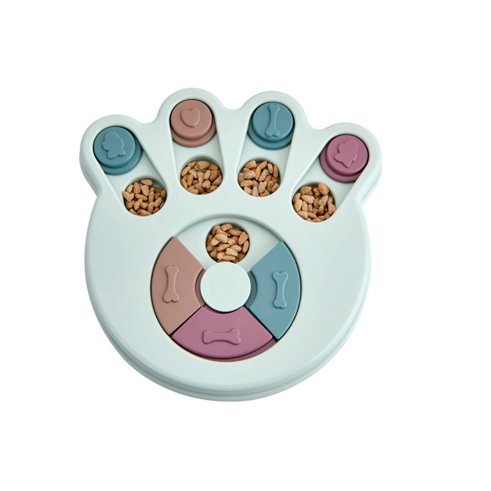 BrainPaw Puzzle Feeder Overview: - Made of safe and non-toxic quality material, it's wear-resistant, resistant to bite, not easy to age. - The pet puzzle feeder toy is easy to clean and durable. - It can slow down feeding to prevent overeating and help to