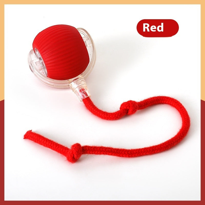 Interactive Cat Toy Ball Super Drive Cat Rolling Ball Overview: Strong driver - The cat toys could easily go across from ceramic tile, wooden, low rugs even high pile carpet, It rarely get stuck in corners, helping you entertain a high-energy cat for hour