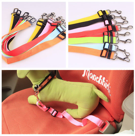 SureGrip Dog Strap Keep Your Pet Safe and Secure While You Drive! ✔️ Key Benefits: Simple & Quick to Use Just clip one end of the seatbelt to your pet’s harness, and snap the other into your car’s seatbelt buckle—just like a regular seatbelt! Its adjustab
