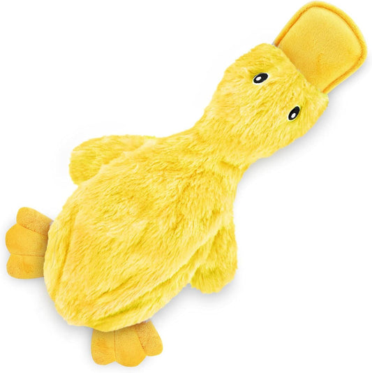 SoftQuack™ – Plush Duck for All Pup Sizes Premium Soft Chew Toys for Dogs - These adorable dog crinkle toys no stuffing ducks provide your four-legged best friend with an interactive chew toy that makes noise, keeps them engaged, and is gentler on teeth,